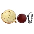 thumbnail image 2 of World Globe,25CM 3D Antique Globe Small Globe Antique Globe Smart Functionality, 2 of 8