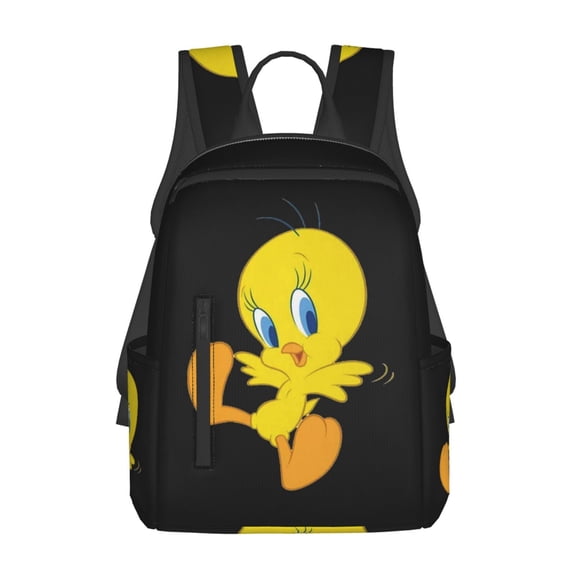 Cartoon Anime Daypack tweety Cartoon Bird 7 Stylish Backpack Travel Hiking Camping Daypack Book Bag Schoolbag Laptop Bags