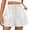 White, variant on Women's Summer Casual Lace Elastic Waist Shorts Cute Eyelet Beach Vacation