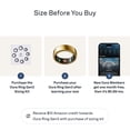 thumbnail image 3 of Monitor de sueño Smart Ring OURA Gen3 Horizon Gold talla 10 HR, 3 of 8
