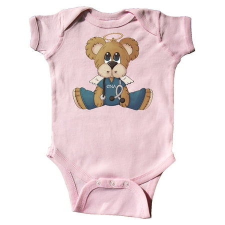 

Inktastic Male CNA Teddy Bear Gift Baby Boy Bodysuit