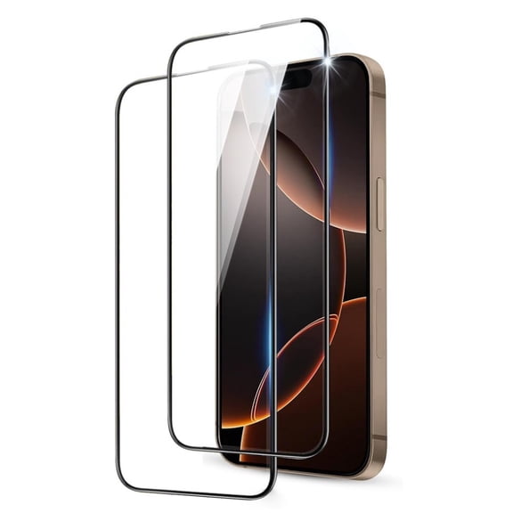 ASTRAEA 2 Pack for iPhone 16 Screen Protector, Full Coverage 9H Tempered Glass Film, Case-Friendly, HD Clear