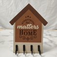 thumbnail image 3 of Wall Key Hook New Wall Mounted Entrance Key Storage Rack, 3 of 7