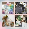 thumbnail image 4 of LANGXUN White Circle Mesh Decoration Arch Kit for Wedding & Birthday Party, 4 of 7