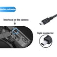 thumbnail image 4 of Cable de datos USB UC-E17 E16 E6 E23 para cámara Nikon 1 S1 V1 D3200 D3300 D5000 D5100 D5200 D5300 D5500 D7100 D7200 D750 DF, 4 of 4