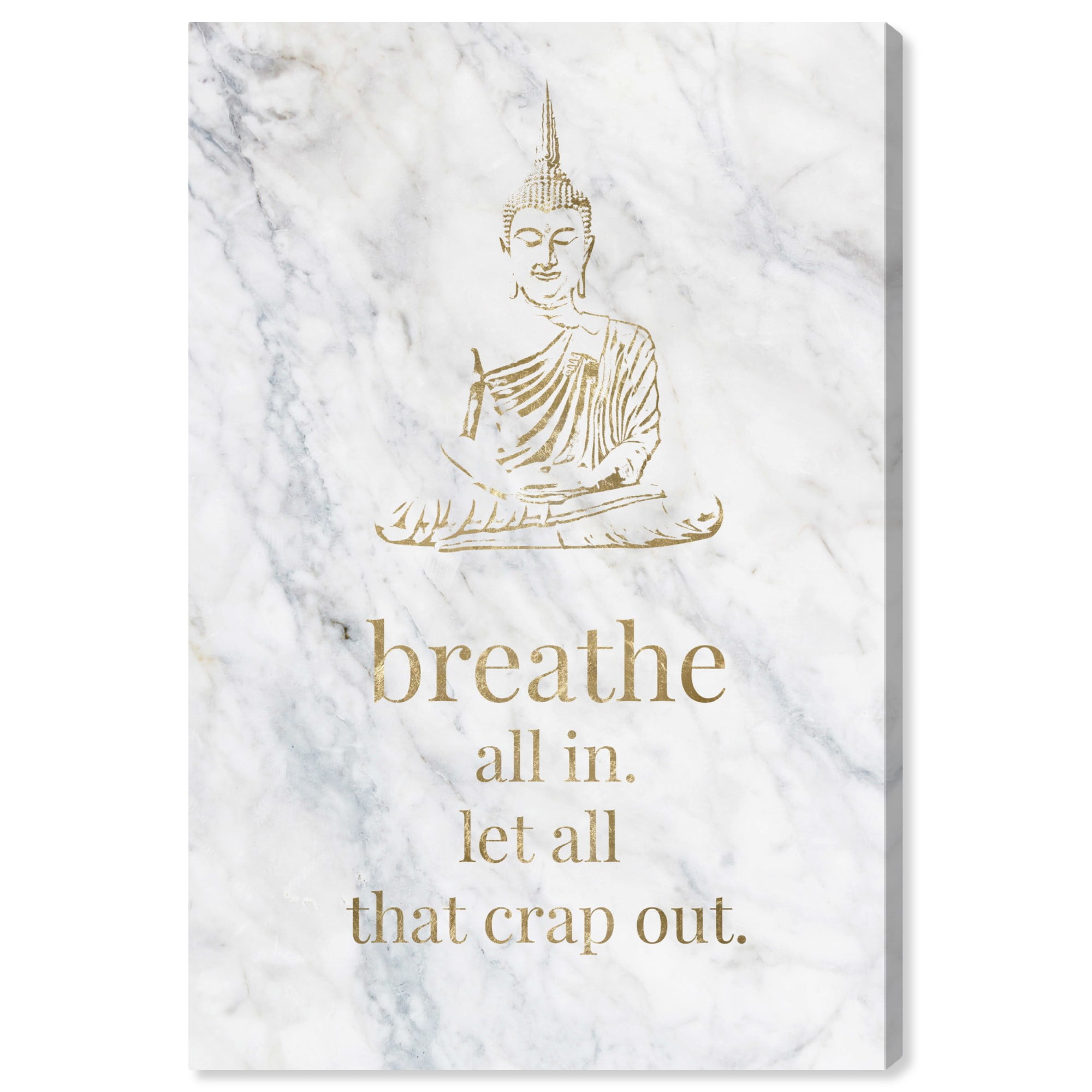 Wall Hangings Wall Decor Quotes Poster Buddha Quote Print Black and
