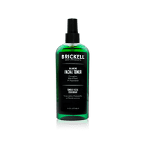 Brickell Men's Balancing Face Toner for Men, Natural and Organic Alcohol-Free Facial Toner with Witch Hazel, 8 Ounce, Scented