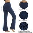 thumbnail image 3 of YUSHOW Women Bootcut Yoga Pants High Waisted Bootleg Core Athleisure Flare Work Pants M, 3 of 7