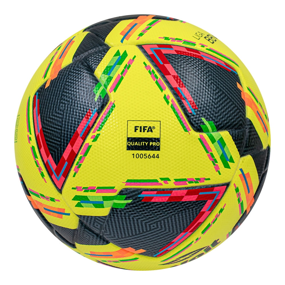 Voit Soccer Ball No. 5 Liga MX Closing 2025 FIFA Pro Quality: Designed for Professional, Yellow and Black