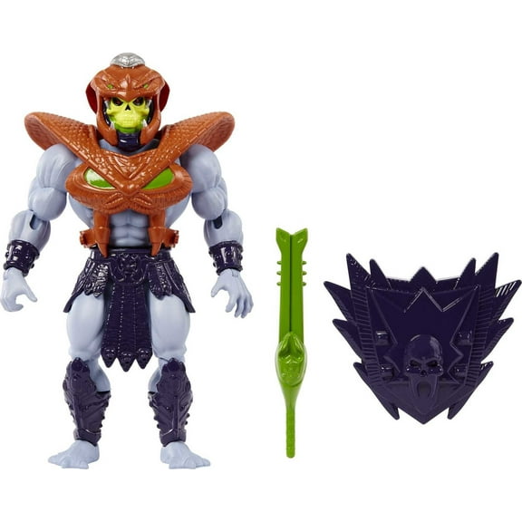 Masters of the Universe Origins Rise of Snake Men Snake Armor Skeletor Action Figure & Accessory (5.5 inch)