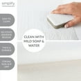 thumbnail image 6 of Simplify 10 Square ft Smooth Surface PVC Shelf Liner in White, 6 of 9