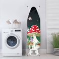 thumbnail image 3 of HELLHERO Mushroom Ironing Board Pad Covers 15 x 54 inch Polyester with Elastic Edge Stretch Elastic Fit for Laundry Room, 3 of 5