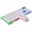 White, variant on Miangastore Wired Gaming Keyboard Mouse Set Colorful Backlight Computer Game Keyboard Mouse Gaming Accessories (White)