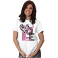 thumbnail image 5 of Pretty Love Trendy Floral Hearts Women's Graphic T Shirt Tees Brisco Brands M, 5 of 5