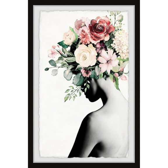Parvez Taj Blooming Back Framed Wall Art