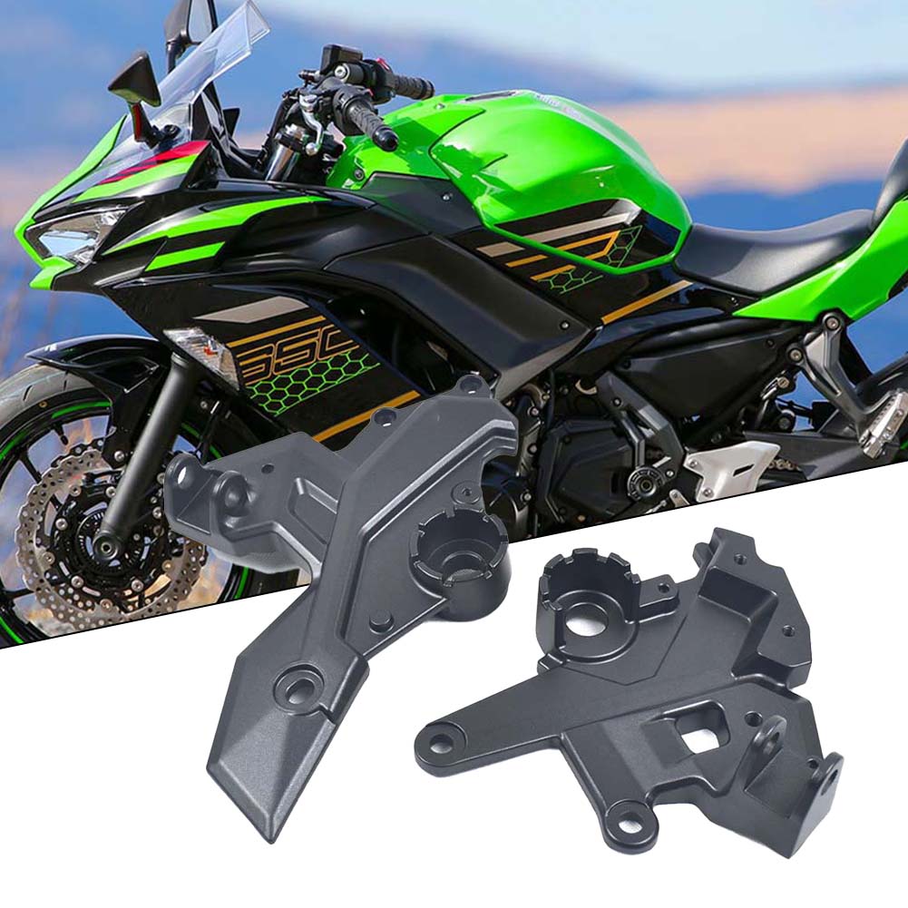 For Kawasaki Z650 NINJA650 20172022 Front Footrests Foot pegs Pedal Bracket, Right