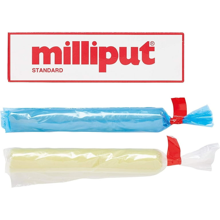  Milliput Medium Fine 2-Part Self Hardening Putty, Black, MPP-5,  4oz Pack : Industrial & Scientific
