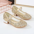 thumbnail image 5 of Girls Sandals Dress Shoes for Kids Heels Party Performance Glitter Non Sole Toddler Jellies Slides for Big Kids Slides Youth Girls Jelly Sandals for Baby Girls Slide Girls Baby Girl Sandals, 5 of 8