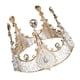 thumbnail image 1 of Barroco Nupcial Reina de la boda Tiara Rhinestone Waterdrop Crown Jewelry Sunnimix Tiara cristalina de la boda nupcial, 1 of 8