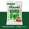 3 PACK - Ricola Max Throat Care Swiss Cherry Cough Drops, 34 Count ( 3 PACK = 102 COUNT) *EN