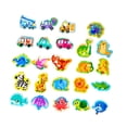 thumbnail image 4 of 50 Uds. Juego de combinación de formas de rompecabezas de madera, actividades de aprendizaje de habilidades motoras finas para niños pequeños en edad perfke Rompecabezas, 4 of 8