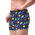 thumbnail image 3 of Wukai Astronaut Corgi Print Men’s Underwear Breathable Boxer Briefs,&nbsp;Moisture Wicking & Breathable-Medium, 3 of 7