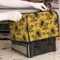 thumbnail image 7 of Lsque Autumn Sunflower Print 4 Slice Toaster Cover , Kitchen Appliance Dustproof Protector , Toaster Protector Dustproof Kitchen Appliance Cover, 7 of 7