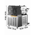 thumbnail image 6 of BENTISM Commercial Slushy Machine, 3Lx2Tank Slushie Machine, 340W Frozen Drink Machine with Temperature Preservation, Slushy Maker Machine for Supermarkets Cafes Restaurants Bars, Black 3L*2, 6 of 9