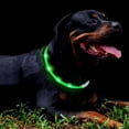 thumbnail image 2 of LED Dog Collar,USB Rechargeable Glowing Dog Collars, Light Up Collar Improved Pet Safety &Visibility at Night,Water-Resistant Lighted Collar Fits for Small Medium Large Dogs S-L, 2 of 9
