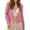 Pink, variant on Cardigan Women Sequins Cardigan Casual Long Sleeve Glitter Party Shiny Lapel Rave Outerwear Silver Silver 3XL