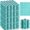 Aquamarine, variant on 1500 Count Diaper Disposable Bags for Baby Diaper Sacks Baby Powder Scent Disposal or Pet Waste Bags, 100 Rolls(Purple)