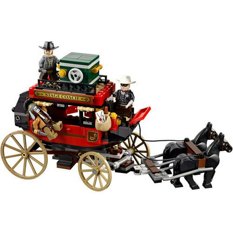 LEGO The Lone Ranger Stagecoach Escape Set (79108) with Cowboys - Main Image