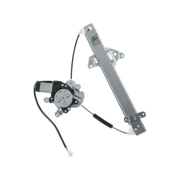 Rear Left Power Window Regulator and Motor Assembly 1 - Compatible with 2003 - 2006 Mitsubishi Outlander Sport Utility 2.4L 4-Cylinder 2004 2005