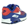 thumbnail image 3 of Nike Air Max 90 Premium Mesh (TD) Toddler's Shoes Deep Royal Blue/White/Light Crimson/Black 724884-401 (7 M US), 3 of 6