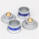 thumbnail image 4 of 4Pcs Speaker Isolation Spikes, Speaker Base Pads with Non- Base Pad for Turntable Amplifier, 4 of 5