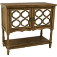 thumbnail image 2 of eHemco Console Table with 2  Mirror Doors and Storage Shelf, 35 Inches, 2 of 2