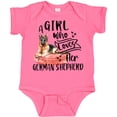 thumbnail image 3 of Inktastic A Girl Who Loves Her German Shepherd Boys or Girls Baby Bodysuit, 3 of 5