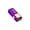Purple One, variant on 1 Mini Dual-Light LED Flashlight, USB Rechargeable, Magnetic Base, Pen-Clip Emergency Light, 4 Lighting Modes, Red And Blue Warning COB Side Light, Multi-Functional Emergency Light, IPX4