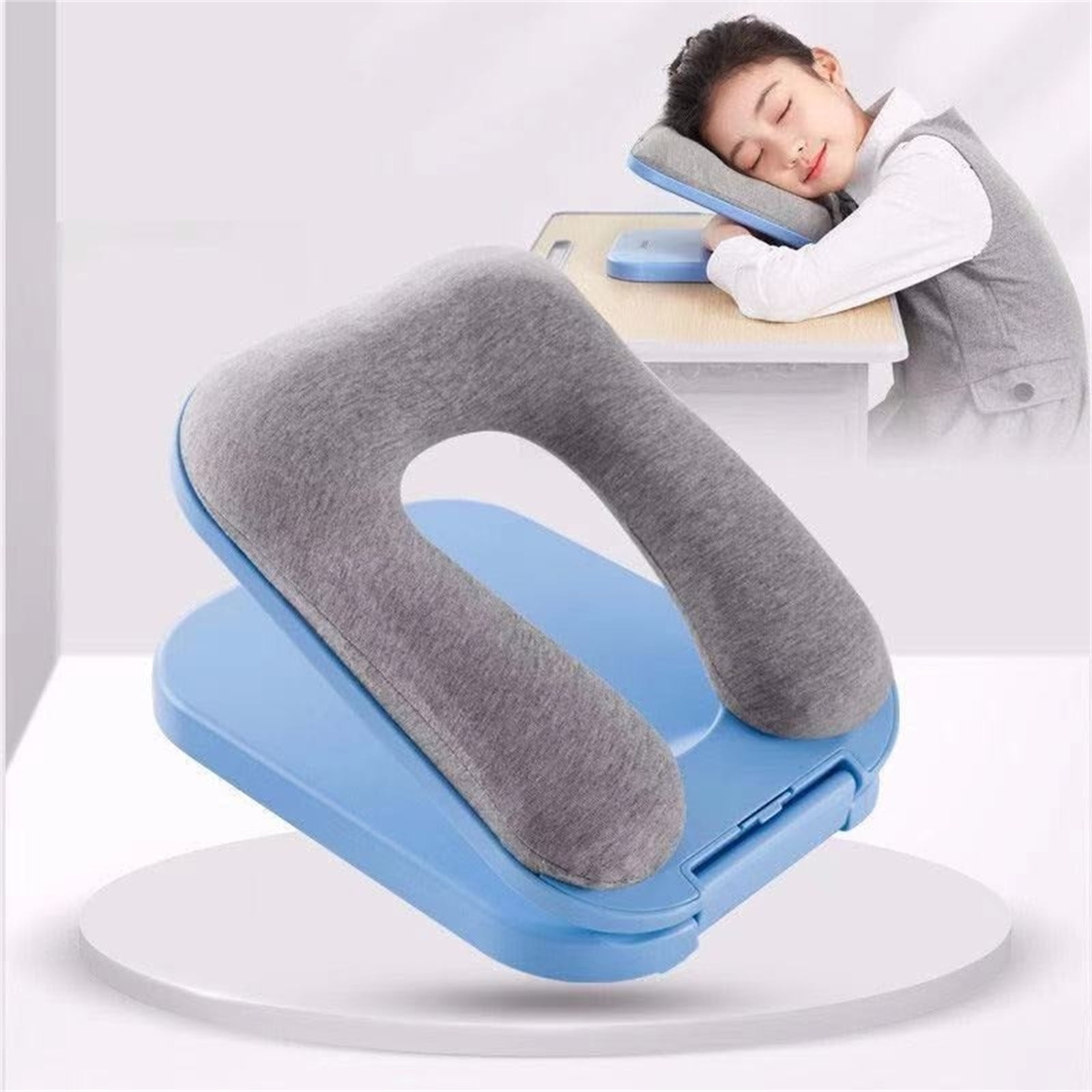 Travel Airplane Inflatable Pillow Sleeping Artifact Outdoor Lunch Break Pillow Portable Neck Inflatable Pillow