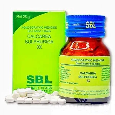 Sbl Calcarea sulp Biochemic Tablet 3X
