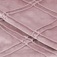 thumbnail image 3 of Unique Bargains 2 Diamond Pinch Pleated Solid Decorative Textured Throw Pillow Covers Pink 18" x 18", 3 of 6