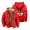 Red, variant on Sombr I Barely Know Her Zipper Jacket Men Women Long Sleeve Thickened Winter Parka Streetwear Coat