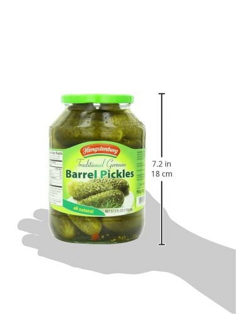 HENGSTENBERG, PICKLE GHERKIN KNAX LRG, 57.5 OZ, (Pack of 6)