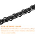 thumbnail image 4 of Unique Bargains Purse Chain Strap, 55' Purse Strap Shoulder Bag Replacement Strap, Black&Dark Grey, 4 of 6