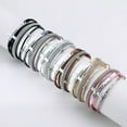 thumbnail image 4 of Women Leather Cross Bracelet Multi-Layer Braided Faith Blessed Bracelet Religious Wristband Father's Day Birthday Jewelry Gifts for Men 7.5" Stainless Steel Buckle Bangle, 4 of 4