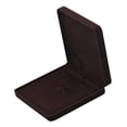 thumbnail image 3 of Caja de terciopelo para guardar joyas, expositor para collares, anillos y pendientes. café, 3 of 7