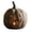 7.48"x7.08", Black, variant on Harliver Handmade Terracotta Pumpkin Jack O' Lantern, Halloween Fall Terracotta Pumpkin Lantern Ornament, Autumn Farmhouse Table Festival Decoration for Home Porch Mantel Room Decor