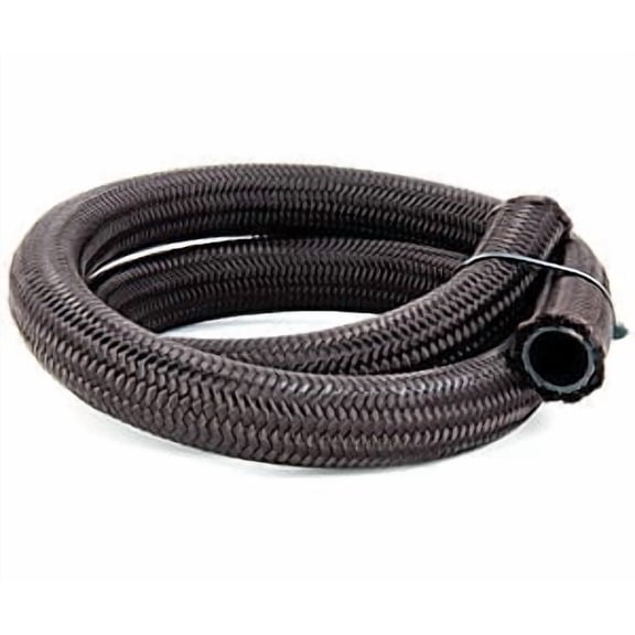 JEGS 110940 Pro-Flo 350 Braided Hose -12 AN Length: 3 ft Lightweight Black Nylon