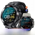 thumbnail image 2 of Podómetro deportivo para exteriores de 1,3 pulgadas con posicionamiento GPS, oxígeno en sangre, frecuencia cardíaca y monitoreo del sueño para reloj inteligente, 2 of 6