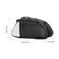 thumbnail image 5 of Necvior Bikes Bag for Bikes Rear Rack 12L Water Resist Bikes Trunk Panniers Saddle Bag Carriers with Reflectors, 5 of 13